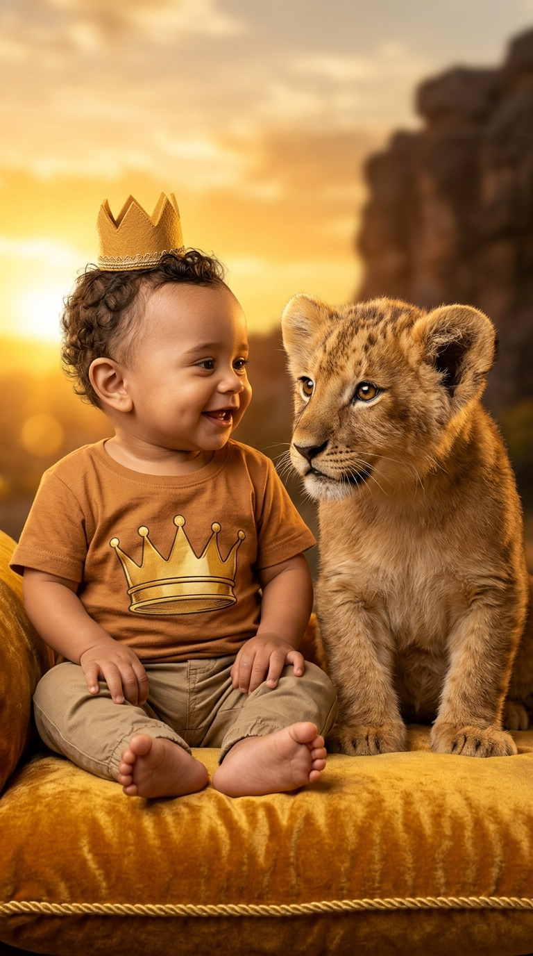 Exemplo Fotografia IA Infantil Fantasia